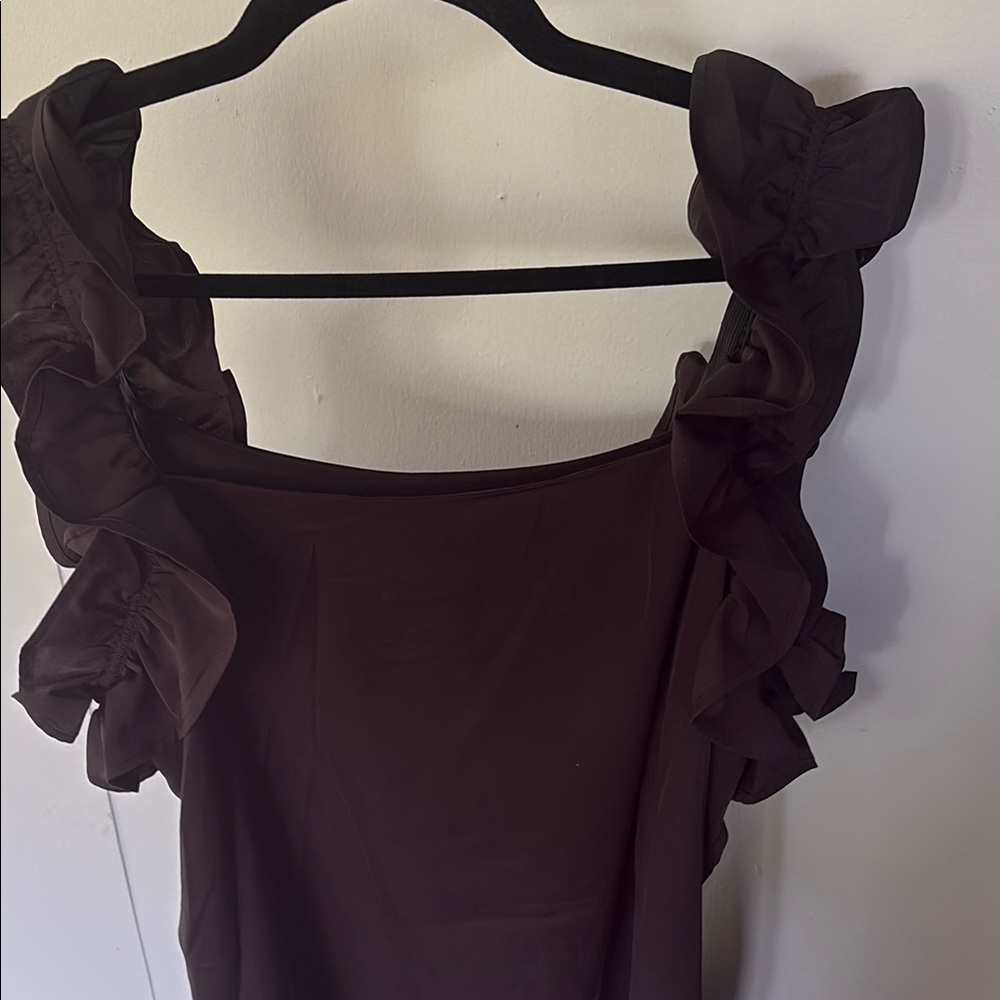 SHEIN Ruffled Sleeveless Tank - Picture 3 of 5